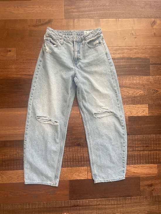 GAP Denim - Womens Gap Curvy Barrel High Rise jeans
